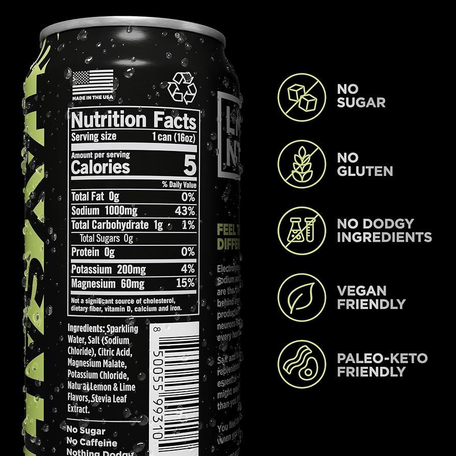 Amazon.com: Drink LMNT Sparkling Electrolyte Drink - Citrus